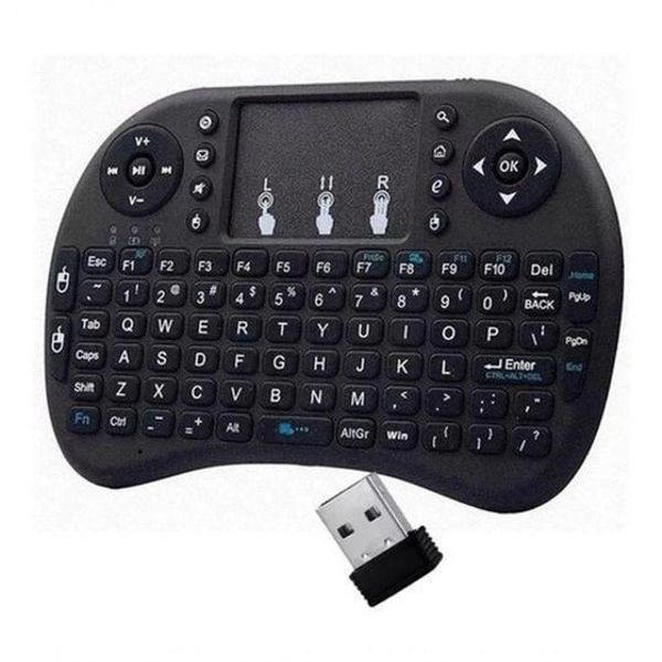 Mini Teclado Wireless Air Mouse Touch Smart Tv Iluminado