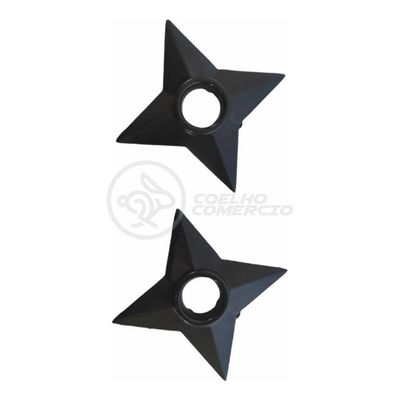 Kit Boneco Naruto 15Cm + 2 Shuriken + 1 Bandana + 2 Kunai