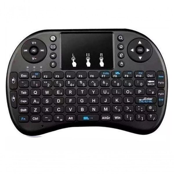 Mini Teclado Wireless Mouse Para Smart Tv/Notebook/Ipad