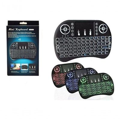 Mini Teclado Touchpad Wireless Usb Smart Tv