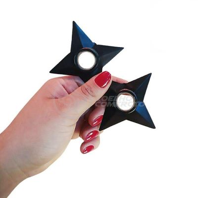 Kit Boneco Naruto 15Cm + 2 Shuriken + 1 Bandana + 2 Kunai