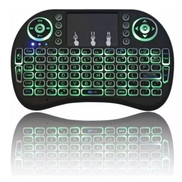Mini Teclado Wireless Mini Keyboard Usb Sem Fio Com Touch