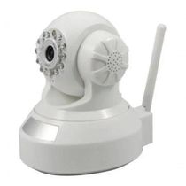 Camera Ip 2P2 Wifi Sem Fio Gravação Branco