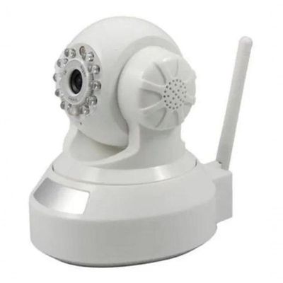 Camera Ip 2P2 Wifi Sem Fio Gravação Branco