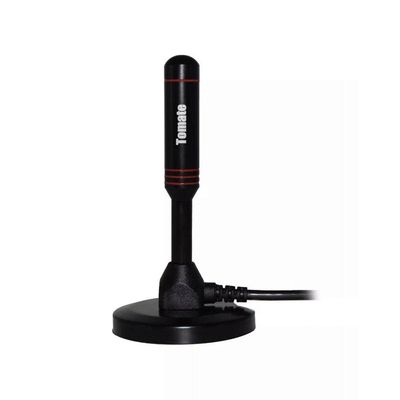 Antena Digital Hd 3.5Dbi Interna Externa Com Imã 3M
