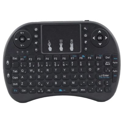 Mini Teclado Exbom Bk-Bti8 Com Touchpad Wireless