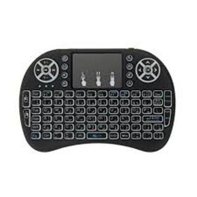 Mini Teclado Iluminado Touchpad Sem Fio