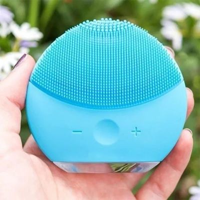 Esponja Massagedora Eletrica Limpeza Facial Mini Usb
