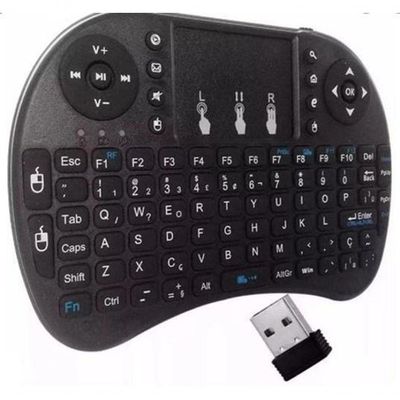 Mini Teclado Keyboard Sem Fio Wireless Usb Tv