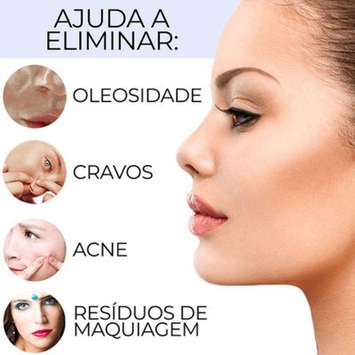 Esponja Facial Eletrica Massagem Profunda