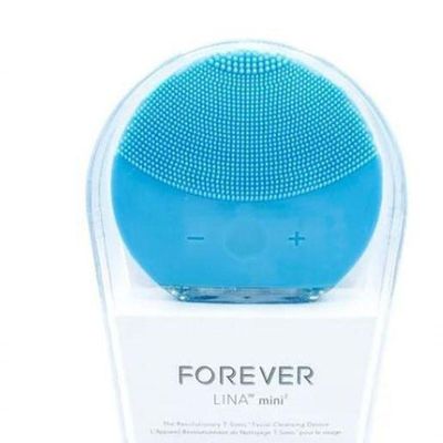 Esponja Elétrica De Limpeza E Massagem Facial Azul