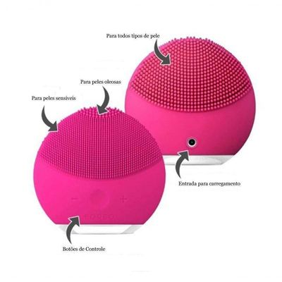 Esponja Elétrica Para Limpeza Facial Forever