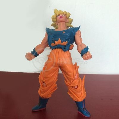 Boneco Action Goku Ssj Sayajin 1 Dragonball Z 20Cm