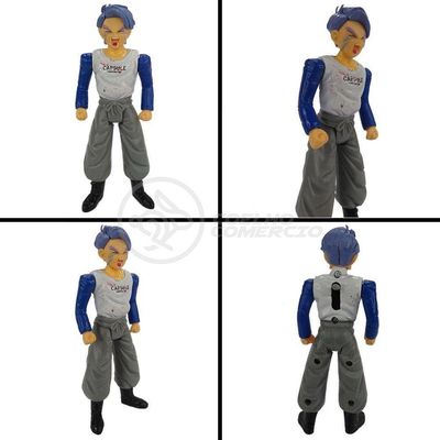 Kit 6 Bonecos Dragon Ball Vegetto Ssj3 Jiren Trunks