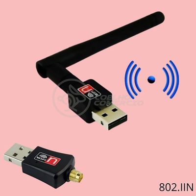Antena Usb 2.0 Receptor De Wifi Wireless Internet Sem Fio 1200Mbps 802.Inn Pc Notebook 35
