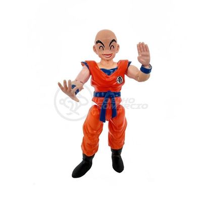 Boneco Brinquedo Removível 14Cm Kuririn Klilyn Dragon Ball Z