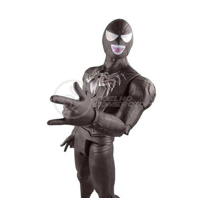 Boneco 30Cm Action Figure Vingadores Spiderman Venom