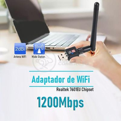 Antena Usb 2.0 Receptor De Wifi Wireless 1200Mbps