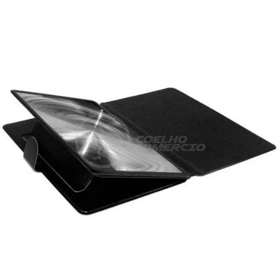 Lupa Ampliadora Tela De Celular Portátil Dobrável Preta