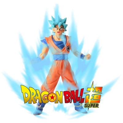 Boneco Goku Super Sayajin Blue Dragonball Z Super - 18Cm