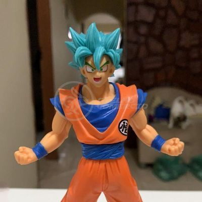 Boneco Goku Super Sayajin Blue Dragonball Z Super - 18Cm