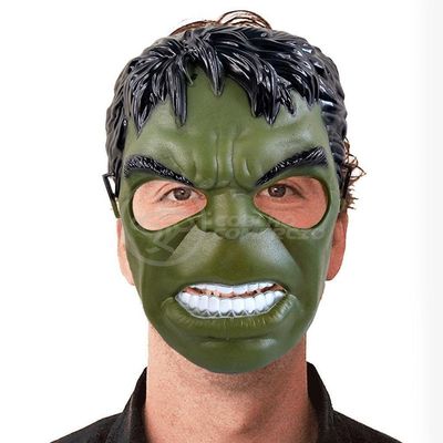 Boneco 25Cm Incrivel Hulk + Mascara Vingadores 16Cm