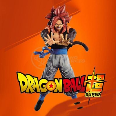 Boneco Gogeta Super Sayajin 4 Dragon Ball Z Super - 20Cm