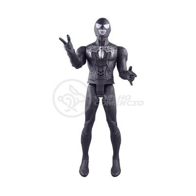Boneco Articulado 30Cm Action Ação Do Spiderman Venom Marvel