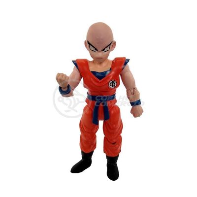 Boneco Brinquedo Removível 14Cm Kuririn Klilyn Dragon Ball Z