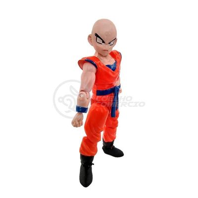 Boneco Brinquedo Removível 14Cm Kuririn Klilyn Dragon Ball Z