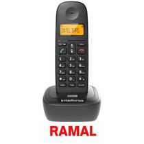 Ramal TS 2511 Telefone sem Fio - Preto