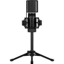 Microfone Gamer RGB MIC Tripod C/ Tripé Ajustável Preto Streamplify