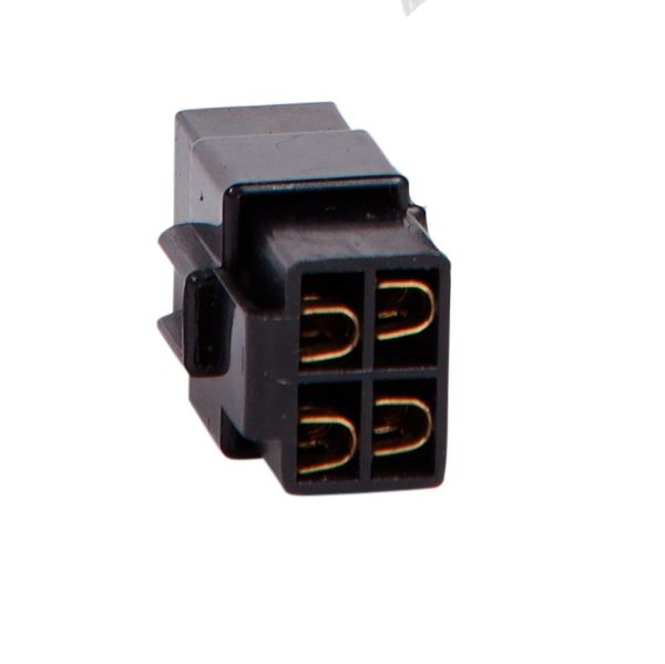Kit Conector Technoise 2 Vias com Trava Preto Unidade