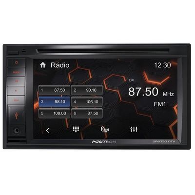 Positron DVD 6,2" 2 DIN SP8730DTV TV/ BT/ USB/ SD/ Auxiliar