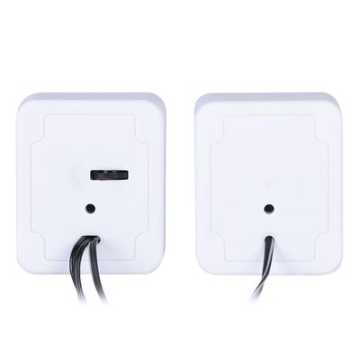 Caixa de Som 2.0 USB 5V 2X 1W com Controlador de Volume Branca - VS-01B