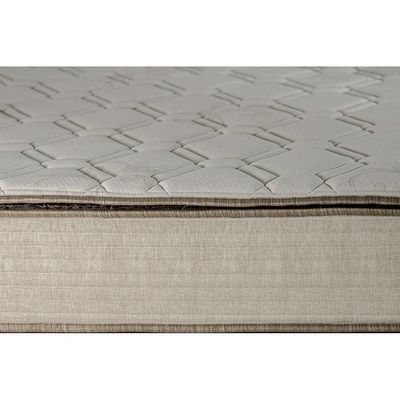 Cama Box Baú Casal: Colchão Molas Bonnel Luckspuma Montreal Spring + Base Crc Suede Clean(138X188)
