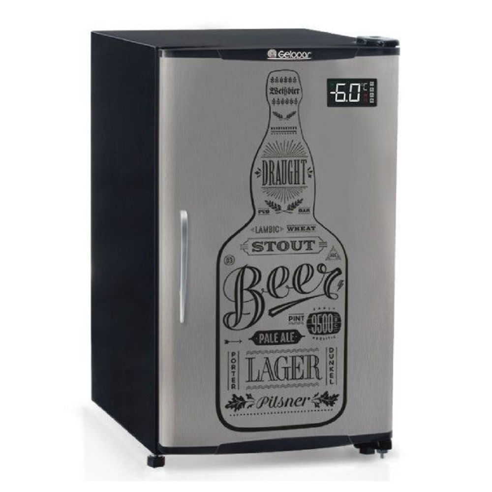 Geladeira/refrigerador 112 Litros 1 Portas Adesivado Bem Gelada - Gelopar - 110v - Grba120gw