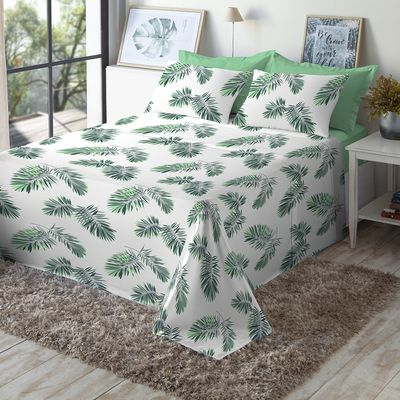 Jogo de Cama Casal 180 fios Fiori - Mara I (7451-1)