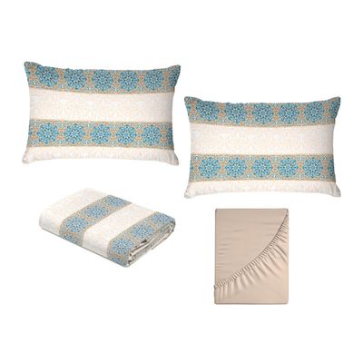 Jogo de Cama Casal 180 fios Fiori - Maycon (7415)