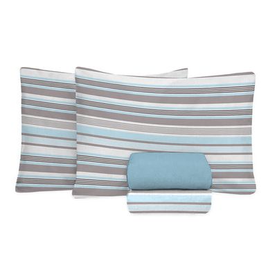 Jogo de Cama King Size 180 fios Fiori - Gabriel I (7526-1)