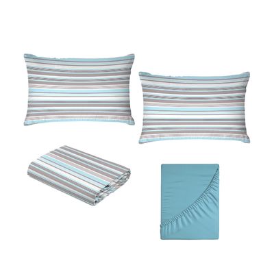 Jogo de Cama King Size 180 fios Fiori - Gabriel I (7526-1)