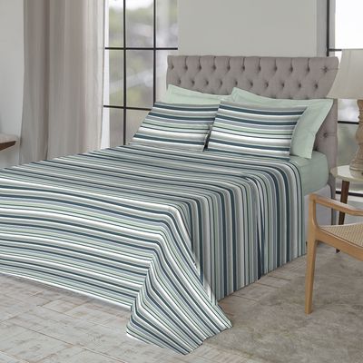 Jogo de Cama King Size 180 Fios Fiori - Gabriel (7526)