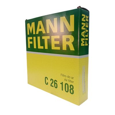 Filtro de Ar do Motor Cruze 1.8 16V Flex 2011 em diante Mann Filter