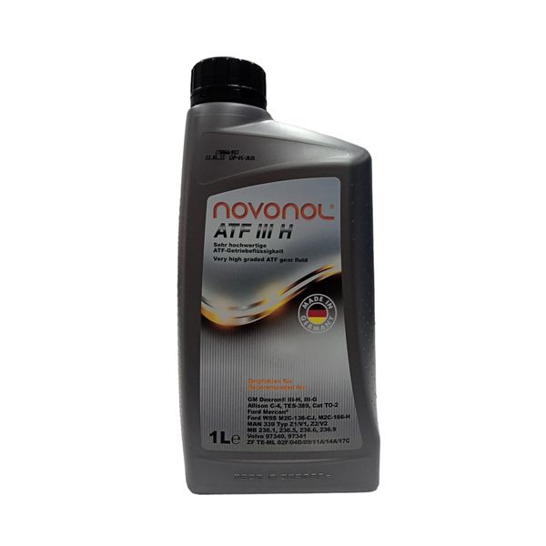 Óleo de Câmbio Automático ATF Dexron III H Novonol 1L Óleo de Câmbio Automático ATF Dexron III H Novonol 1L