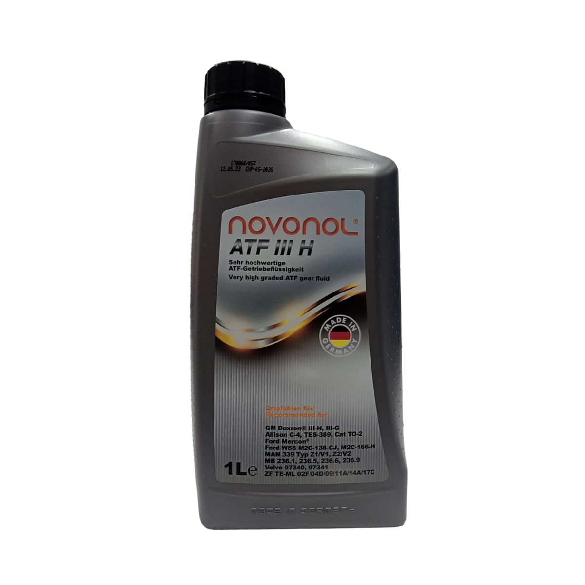 Óleo de Câmbio Automático ATF Dexron III H Novonol  1L Óleo de Câmbio Automático ATF Dexron III H Novonol 1L