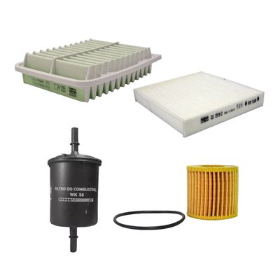 Kit de Filtros Mann Filter Corolla 1.8 16V Flex 2012 até 2018 - 2.0 16V Flex 2010 até 2019