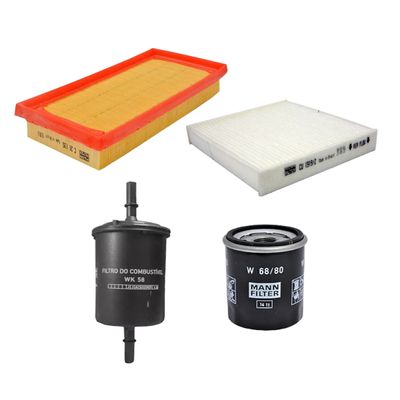 Kit de Filtros Mann Filter Yaris 1.3/1.5 16V Flex 2018 em diante