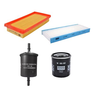 Kit de Filtros Mann Filter Etios 1.5 16V Flex 2016 em diante