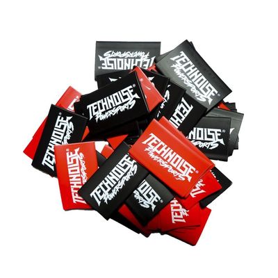 Tubo Termo Retratil Technoise PRETO/VERMELHO 9,5MM