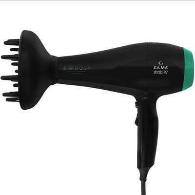 Secador Gama Babosa Ceramic ION 2100W - BECHD0000002810  PRETO/VERDE  110 VOLTS